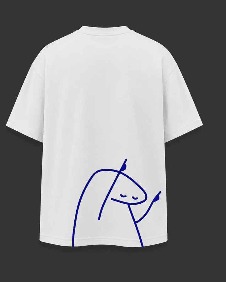 T-shirt "A LITTLE BIT MAD" - back