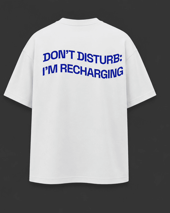 T-shirt "RECHARGING" - back