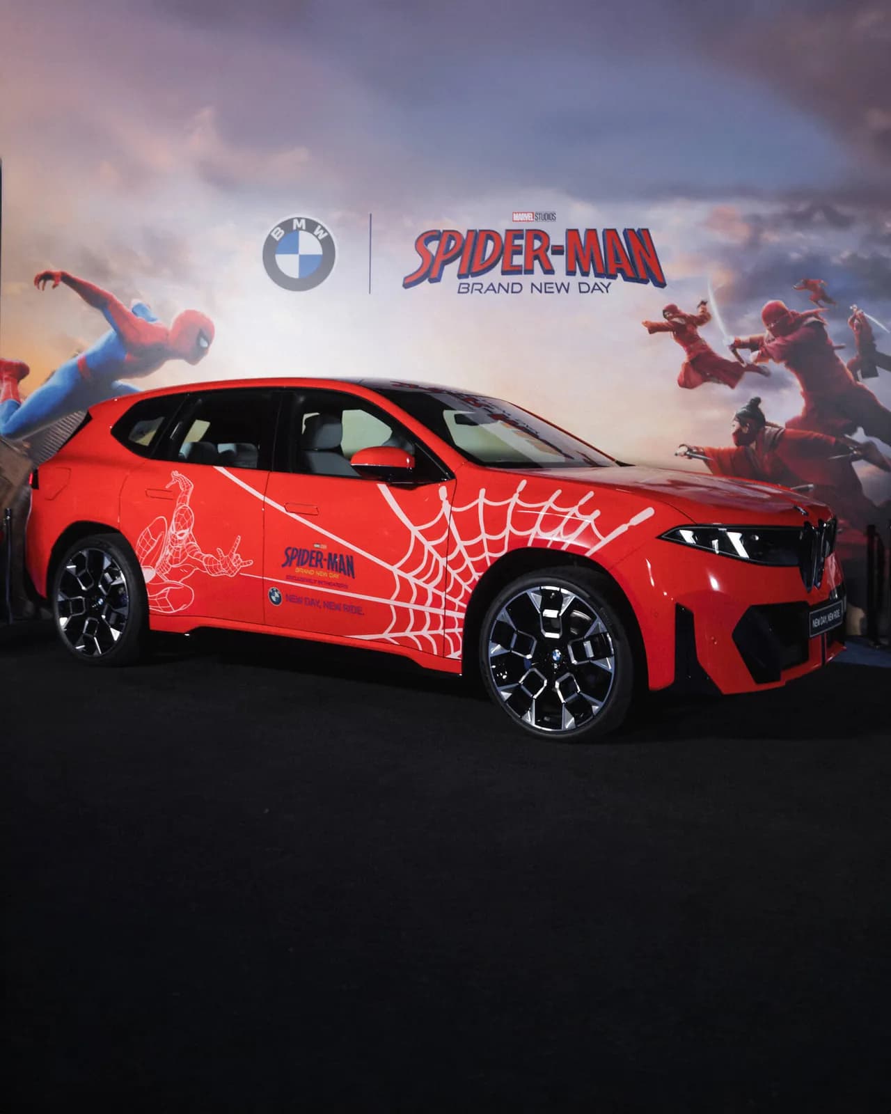 BMW Turned Spider-Man Product Placement Into an In-Car Experience