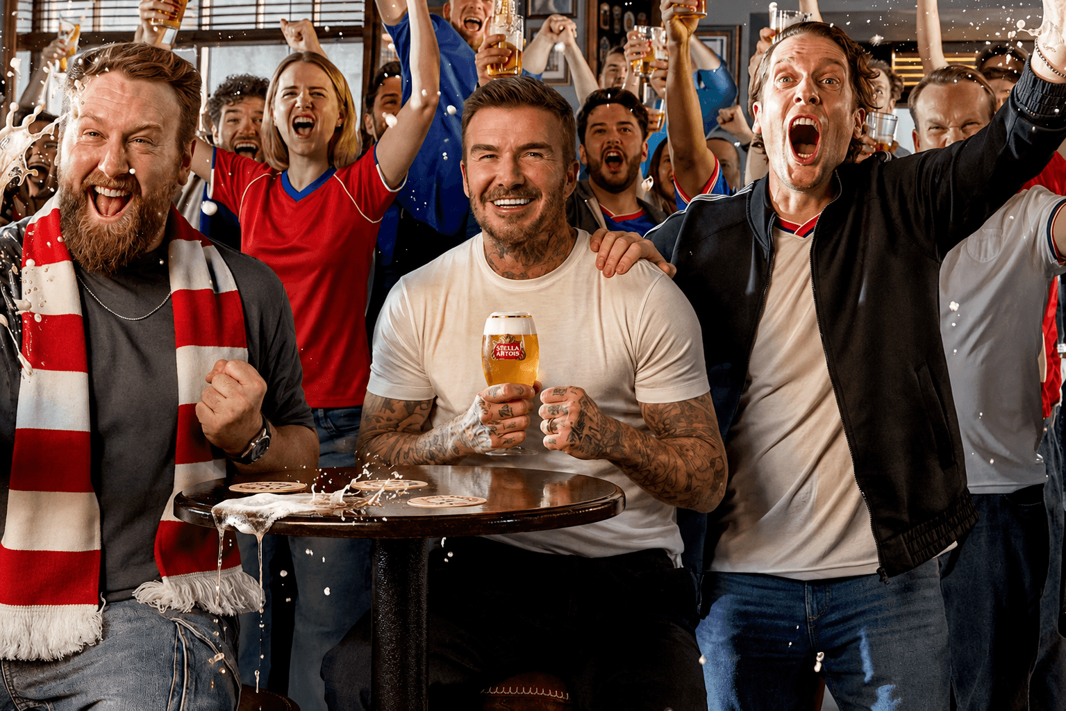 David Beckham became the World Cup’s default celebrity shortcut