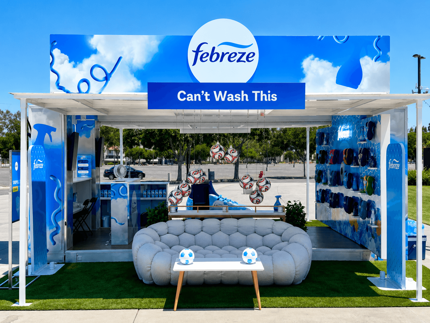 Febreze turns soccer’s sideline stink into a brand platform