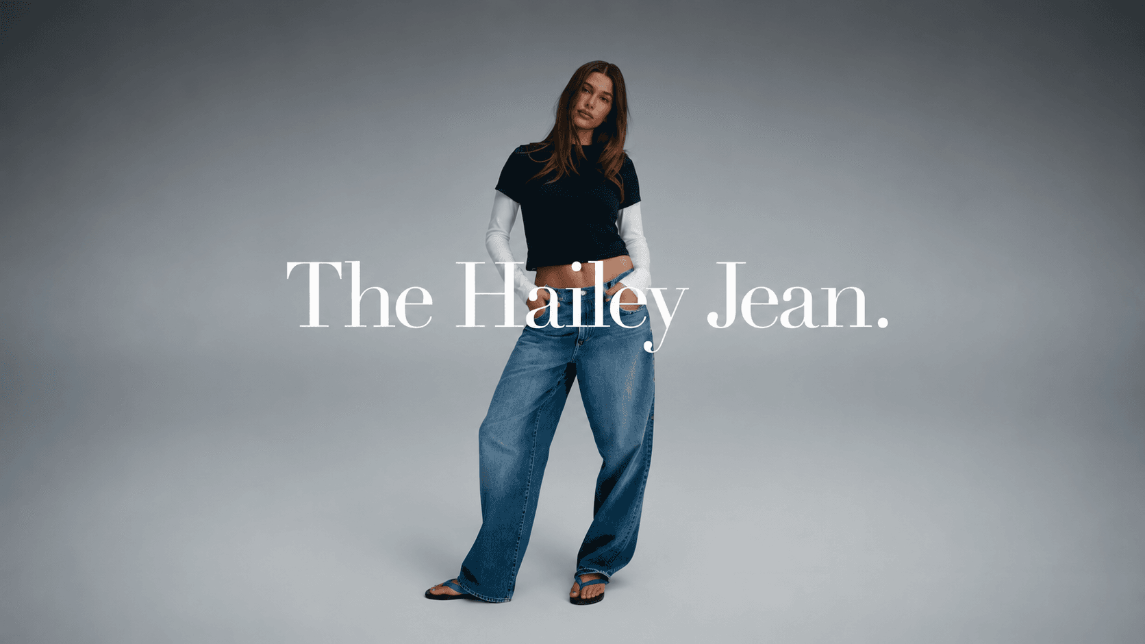 Gap turns Hailey Bieber into a denim product story