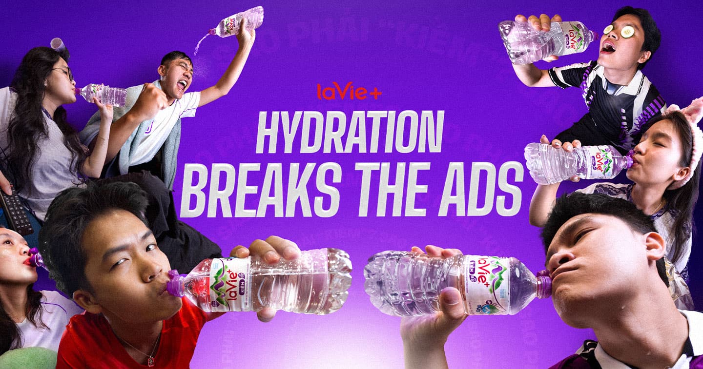 La Vie turns hydration breaks into fan rewards