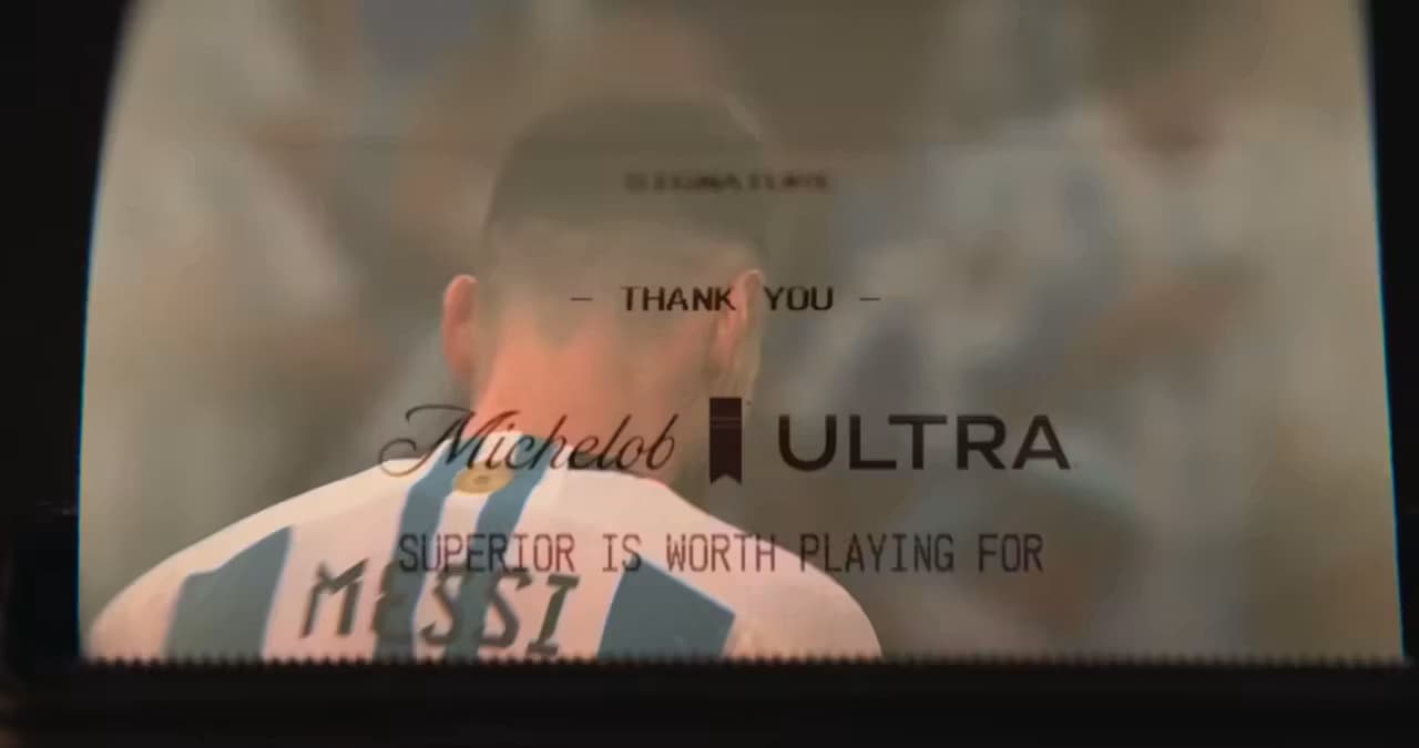 Michelob ULTRA closes Messi’s World Cup tab with a receipt-style finale