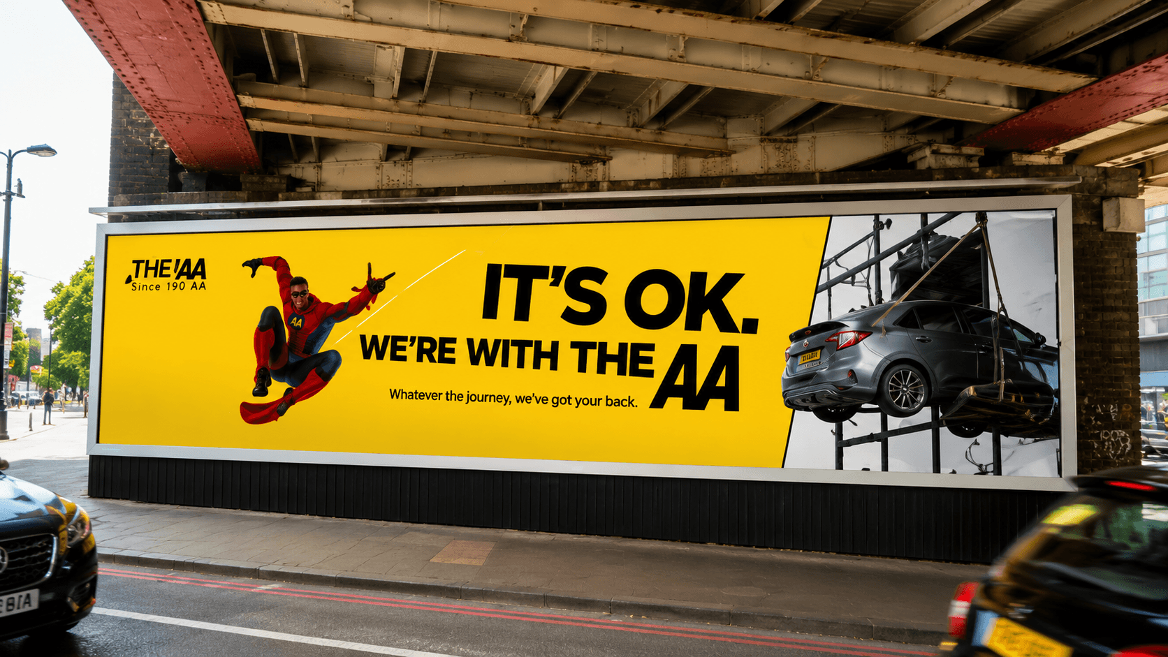 The AA uses Spider-Man to refresh its It’s OK platform
