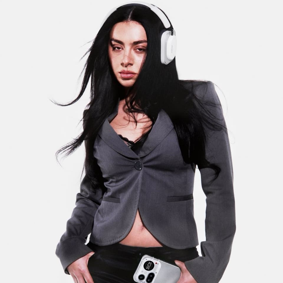 NOTHING NAMES CHARLI XCX FIRST GLOBAL AMBASSADOR & SHAREHOLDER
